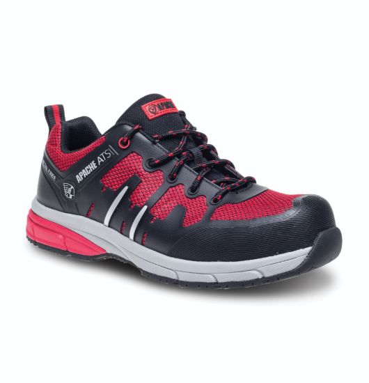 Picture of Apache ATS Mallory Red/Black Metal Free Safety Trainer