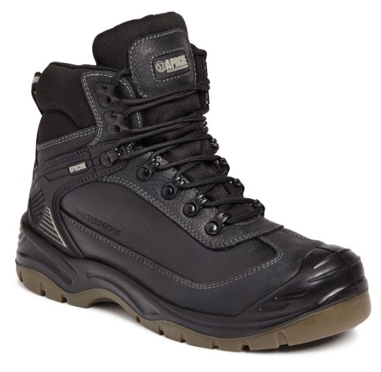 Picture of Apache Ranger Black Waterproof Safety Hiker