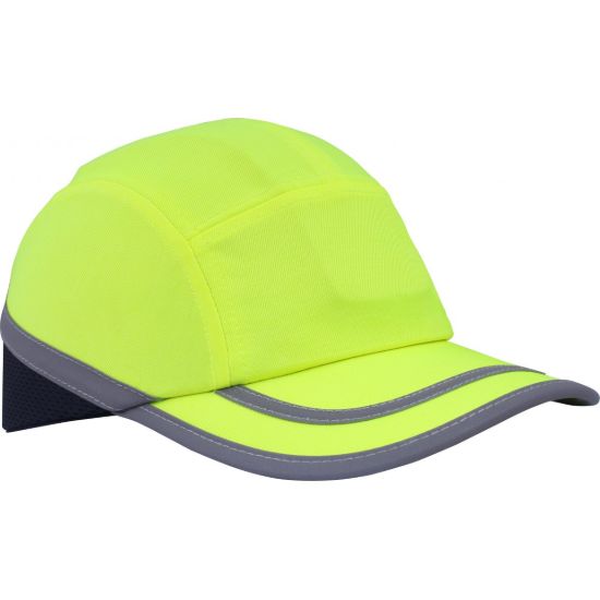 Picture of UCI HPBC/HV+ Two-Tone Bump Cap Yellow