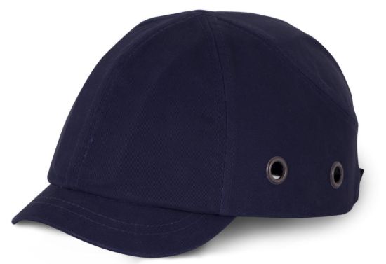 Picture of BBSPSBCN Short Peak Safety Baseball Cap - Navy Blue