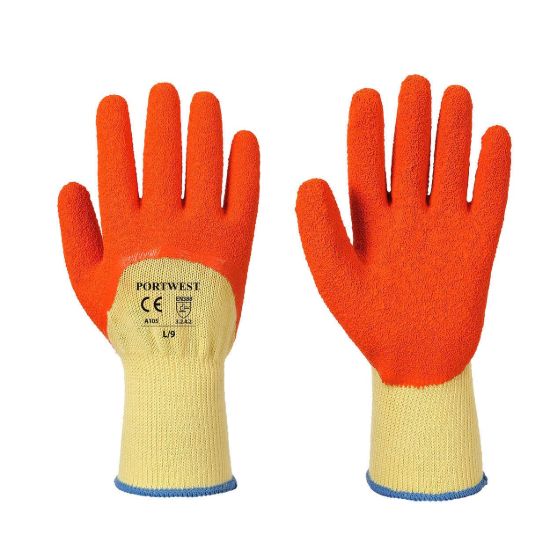 Picture of A105 Grip Xtra Glove - Yellow/Orange