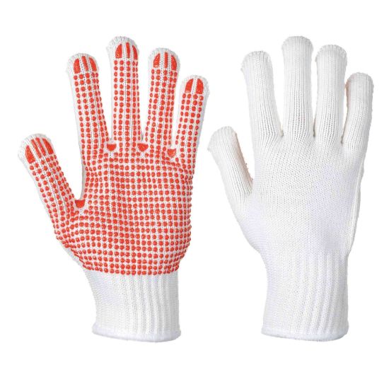 Picture of A112 Heavyweight Polka Dot Glove - White/Red