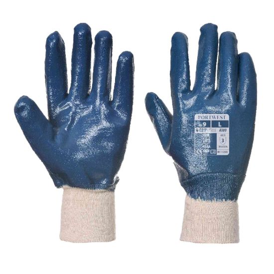 Picture of A300 Nitrile Knitwrist - Navy