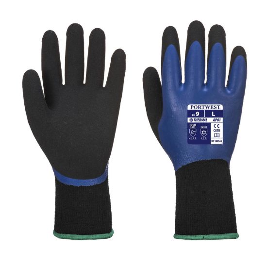 Picture of AP01 Thermo Pro Glove - Blue/Black