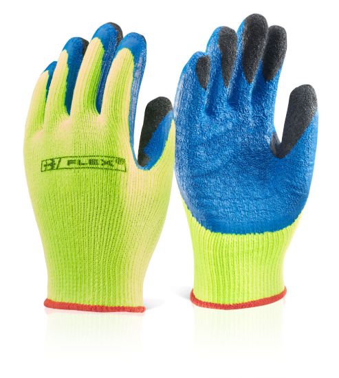 Picture of BF3 - Latex Thermo-Star Fully Dipped Glove - Saturn Yellow