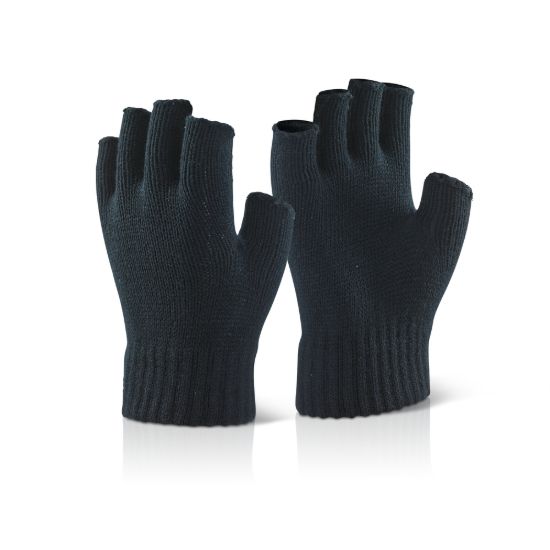 Picture of FLM Fingerless Mitts Black