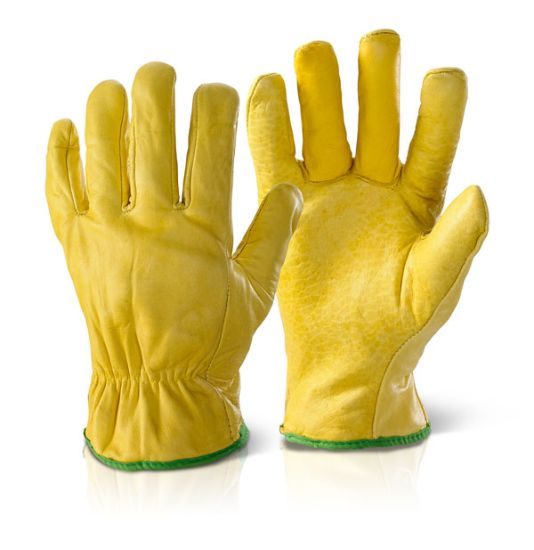 Picture of QLDGN Quality Lined Drivers Glove Yellow
