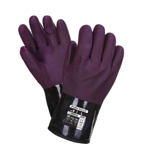 Picture of AP90 Chemtherm Glove - Purple/Black