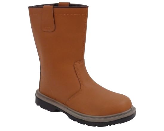 Picture of Portwest FW06 Steelite Rigger Boot S1P HRO (Unlined)