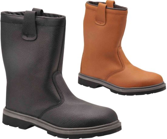 Picture of Portwest FW12 Steelite Rigger Boot S1P CI HRO