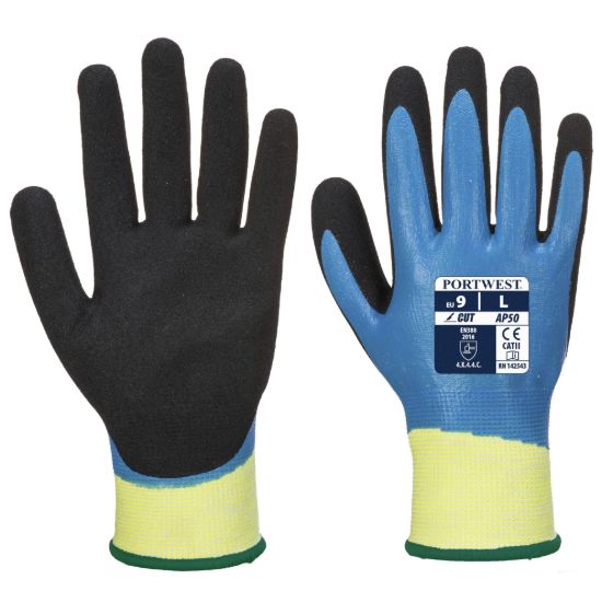 Picture of AP50 Aqua Cut Pro Glove - Blue/Black