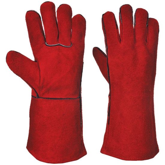 Picture of A500 Welders Gauntlet - Red
