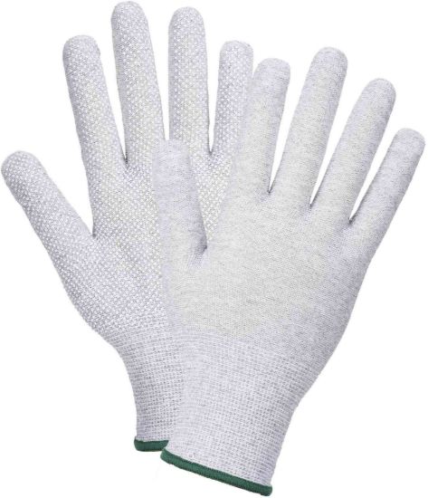 Picture of Portwest A196 Antistatic Micro Dot Glove - Grey/White