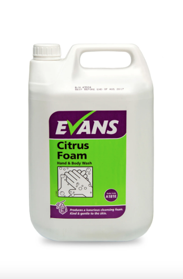 Picture of EVANS CITRUS FOAM SOAP 5LTR