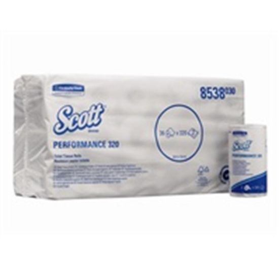 Picture of KC8538 SCOTT PERFORMANCE 320 TOILET ROLLS 2 PLY