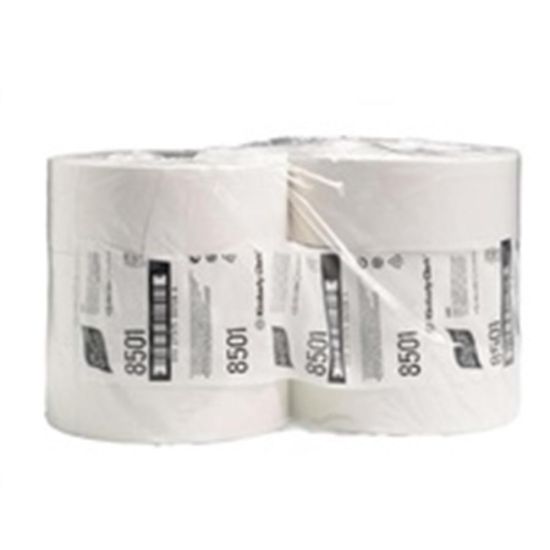 Picture of KC8501 SCOTT MIDI JUMBO TOILET TISSUE ROLL WHITE 2 PLY