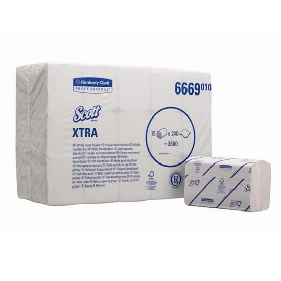 Picture of KC6669 SCOTT-XTRA INTERFOLD HAND TOWEL 1 PLY