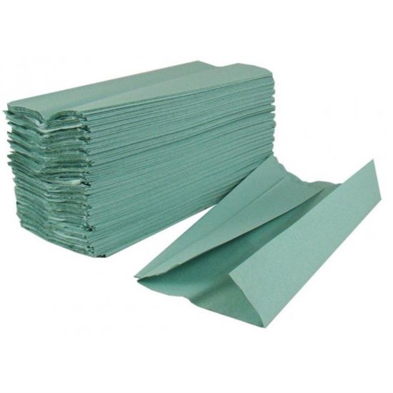 Picture of C-FOLD GREEN PAPER TOWEL 1 PLY