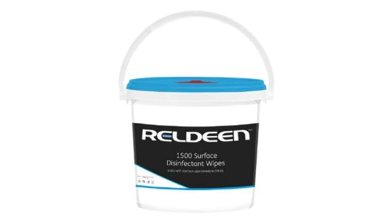 Picture of Reldeen Disinfectant Wipes, Bucket of 1500