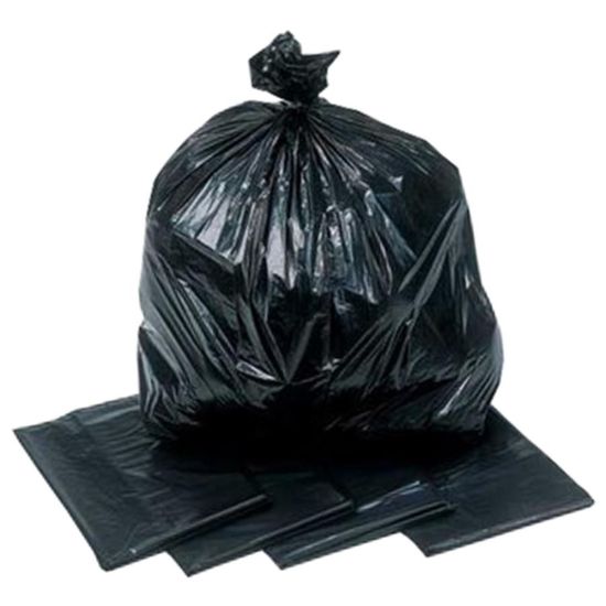 Picture of BLACK REFUSE SACKS x 200 (HEAVY DUTY) 18" x 29" x 39"